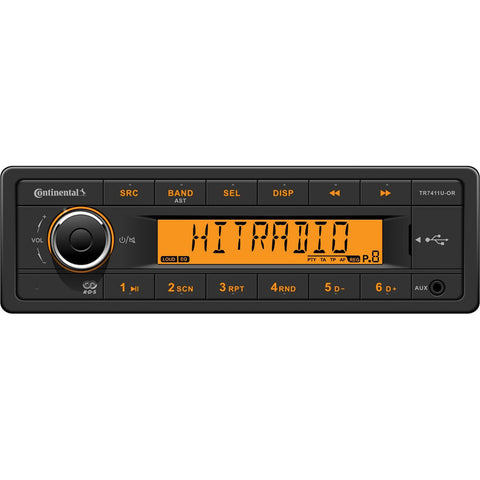 Continental Stereo W/ Am/Fm/Usb/Mp3/Wma - 12V