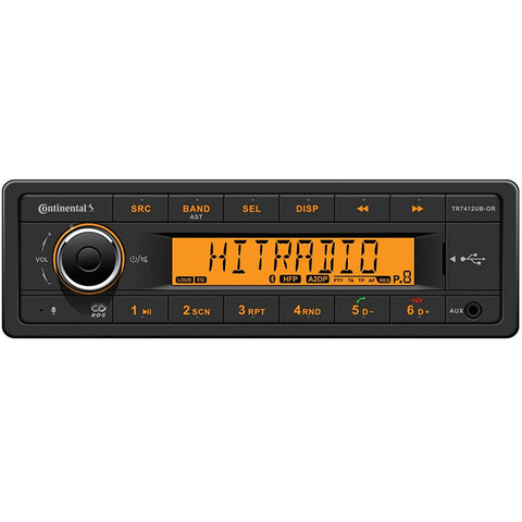 Continental Stereo W/ Am/Fm/Usb/Mp3/Wma/Bt - 24V