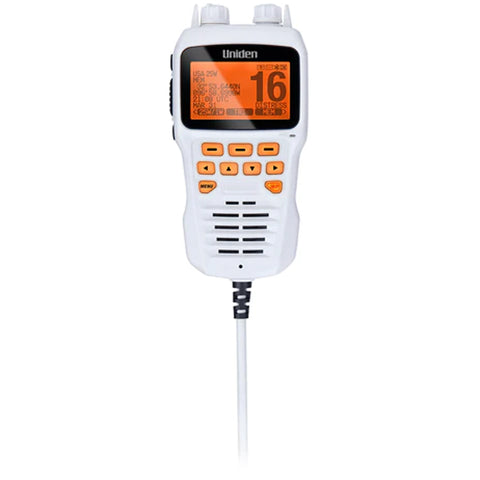 Uniden Remote Mic For Um725 Vhf Radios White