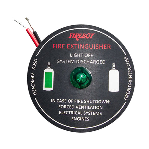 Fireboy-Xintex Extinguisher  System Indicator Light