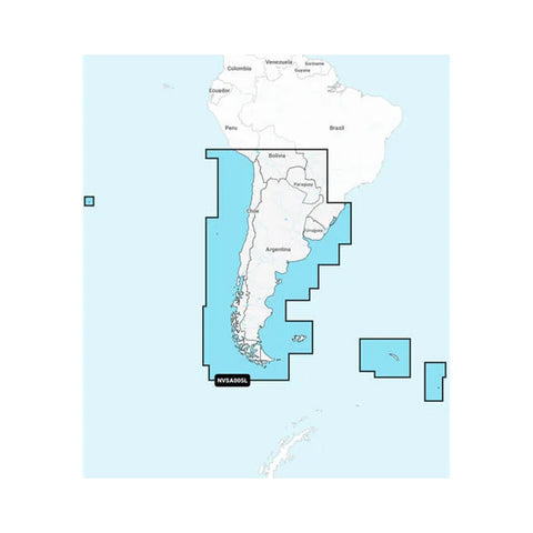 Garmin Navionics Vision+ Chile, Argentina & Easter Isl