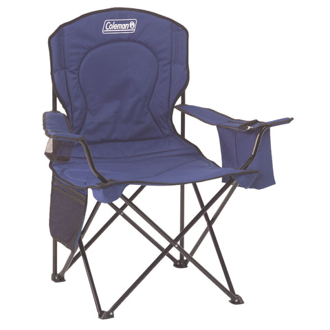 Coleman Cooler Quad Chair Blue