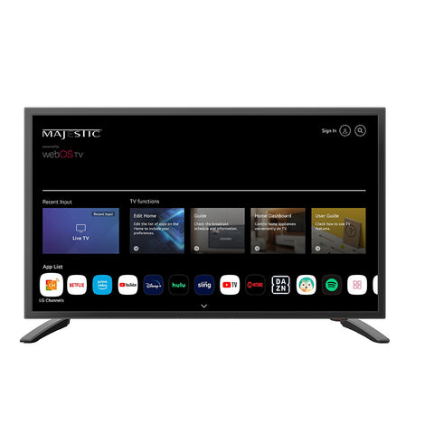 Majestic 22" 12V Led Smart Tv North America Only