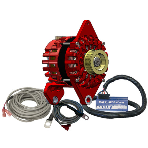 Balmar Alternator 170 Amp Kit 12 Volt 4" Dual Foot Saddle