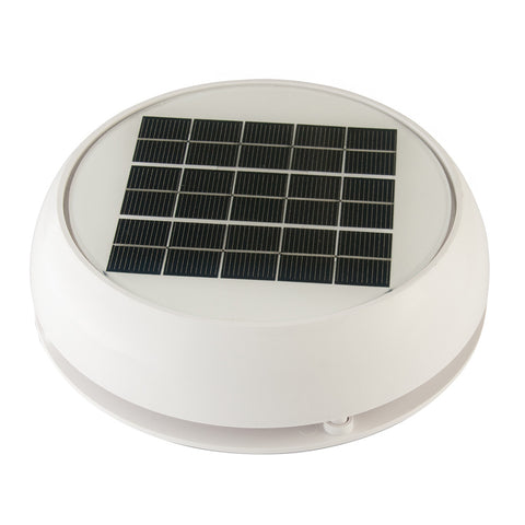 Marinco 4" Day/Night Solar Vent White