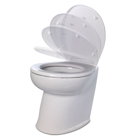 Jabsco Deluxe Flush 14" Slant Back 12V Electric Toilet With