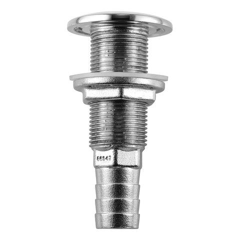 Attwood Ss Thru-Hull 5/8" Id Standard Straight Barbed