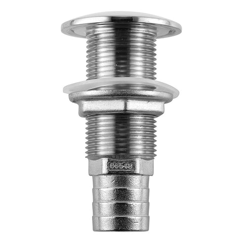 Attwood Ss Thru-Hull 1" Id Standard Straight Barbed
