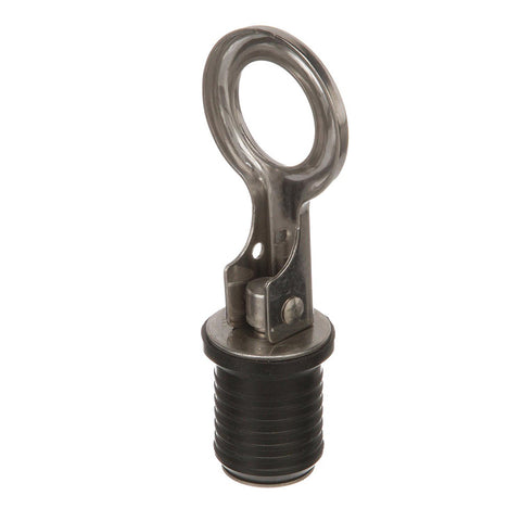 Attwood Snap-Handle Drain Plug 1" Stainless Steel
