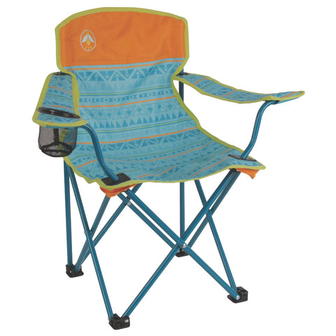 Coleman Kids Quad Chair Teal 
