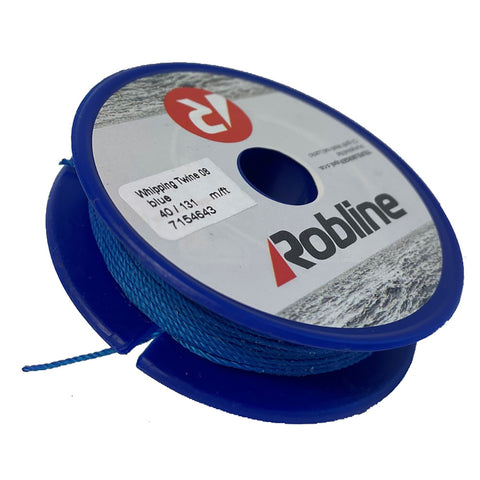 Robline Waxed Tackle Yarn 0.8Mm X 40M Blue