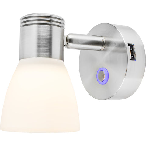 Sea-Dog Cabin Reading Light Led Touch On/Off/Dimmer W/