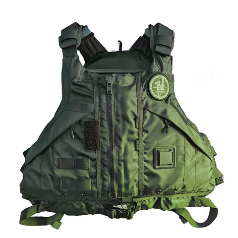 First Watch Av-1000 Kayak Style Duty Pfd Green M/L