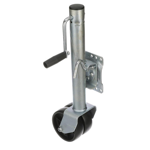 Attwood Fold-Up Trailer Jack 1500 Lb Dual Wheel