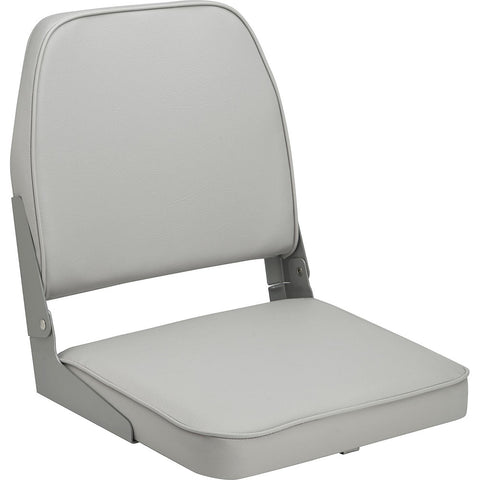Attwood Swivl-Eze Low Back Padded Flip Seat Gray